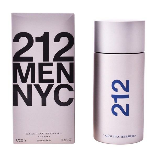 Carolina herrera 212 men eau de toilette 200ml vaporizador